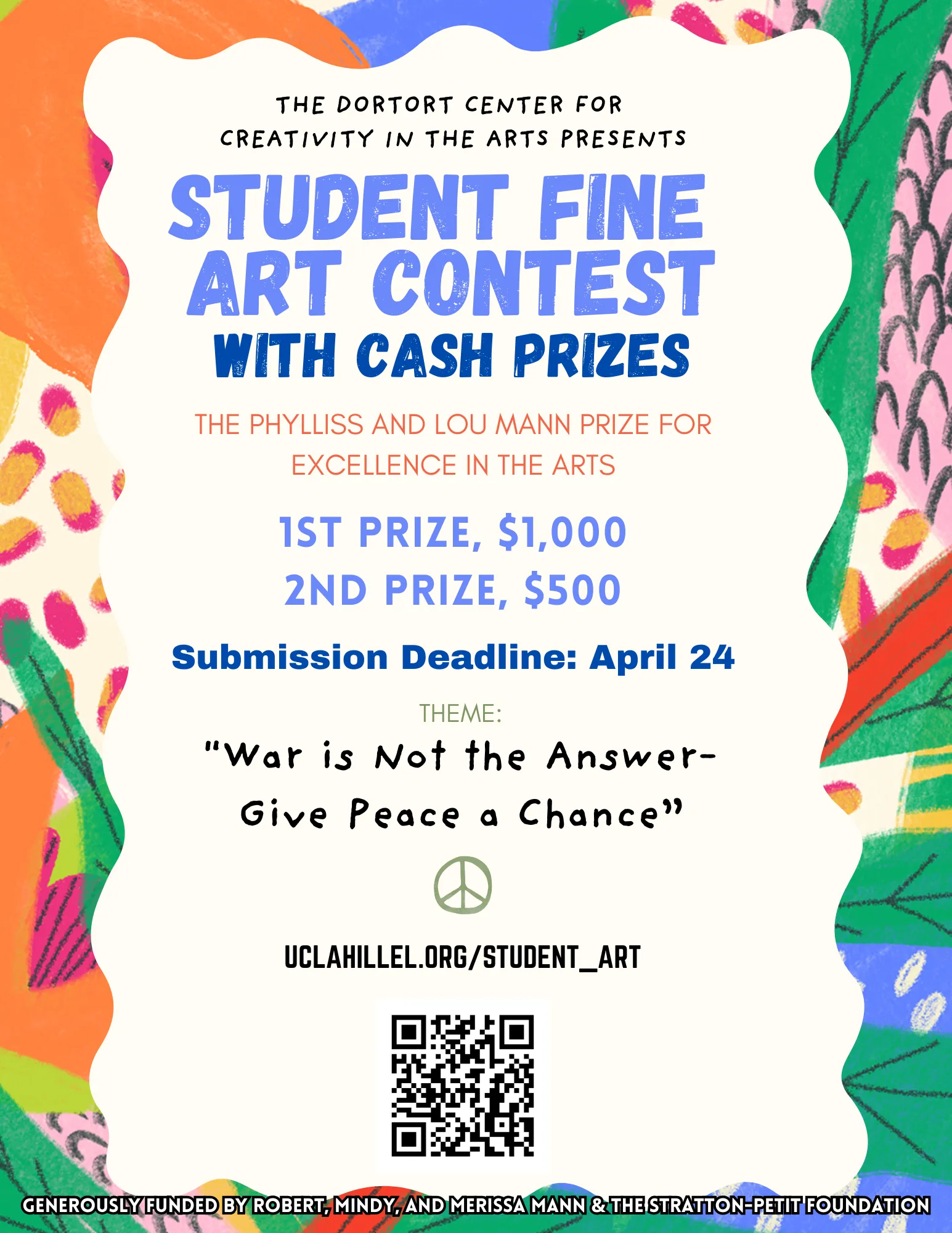 student fine art contest qr code